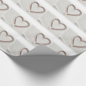 Beach Sand Valentijn Cadeaupapier (Hoek)