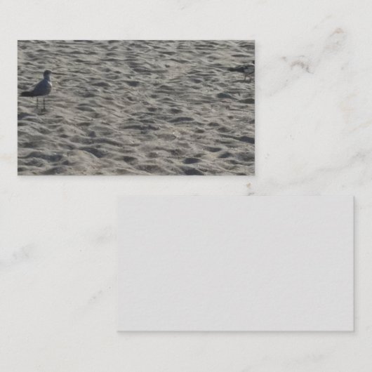 Beach Sand Visitekaartjes (Voorkant / Achterkant)