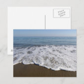 Beach/Sand/Waves Briefkaart (Voorkant / Achterkant)