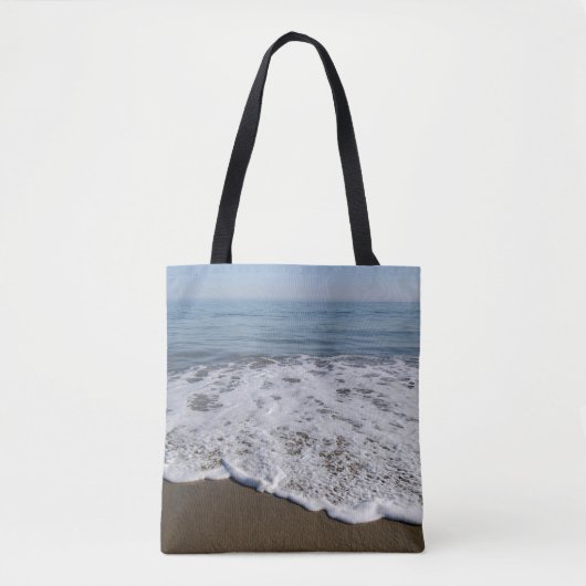 Beach/Sand/Waves Tote Bag (Voorkant)