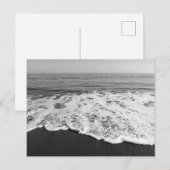 Beach/Sand/Waves Uitnodiging Briefkaart (Voorkant / Achterkant)
