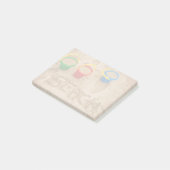 Beach Sand Words Post-it® Notes (Schuin)