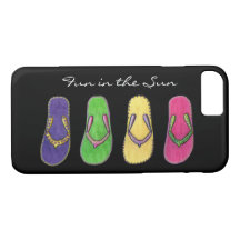 Beach Sandals iPhone 7 hoesje