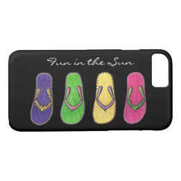 Beach Sandals iPhone 7 hoesje
