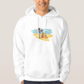 Beach Sandcastle Hoodie (Voorkant)