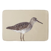 Beach Sandpiper Bird Badmat (Voorkant)