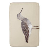 Beach Sandpiper Bird Badmat (Voorkant Verticaal)