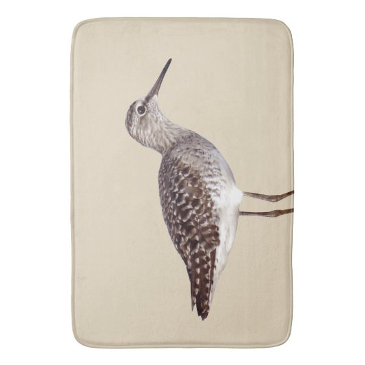 Beach Sandpiper Bird Badmat (Voorkant Verticaal)
