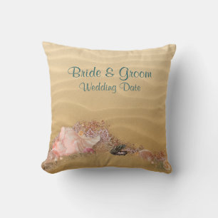 Beach Sandy Shore Weddenschap Pillow UPHOTO Kussen