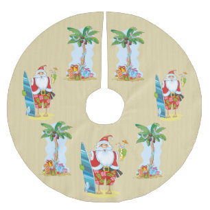 Beach Santa Holiday boomrok Kerstboom Rok