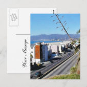 Beach Santa Monica Ocean Briefkaart (Voorkant / Achterkant)