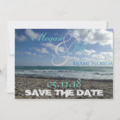Beach Save the Date (Voorkant)