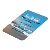 Beach Save the Date Magneet (Linkerzijde)