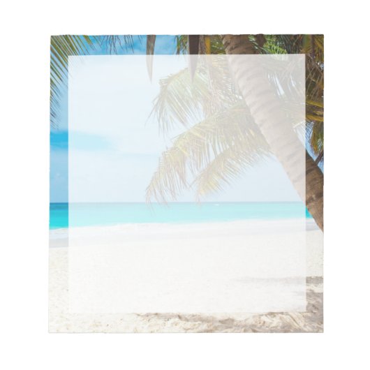 Beach Scene 1 Notitieblok (Voorkant)