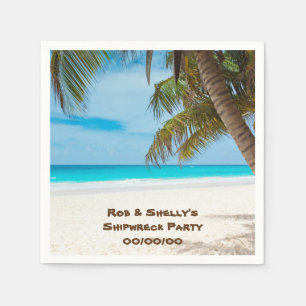 Beach Scene 1 Servetten