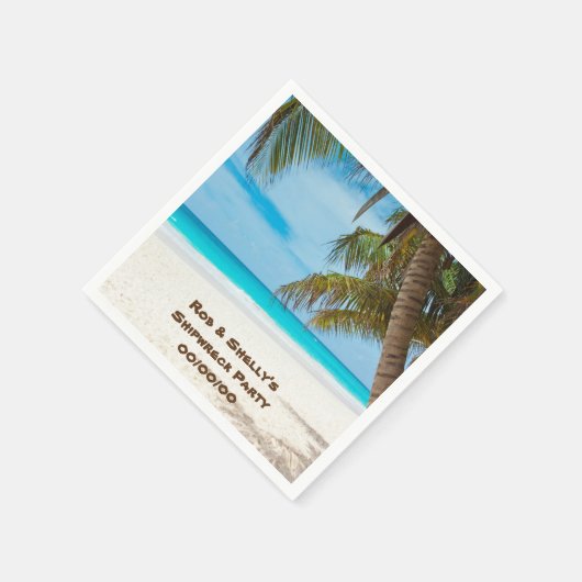 Beach Scene 1 Servetten (Hoek)