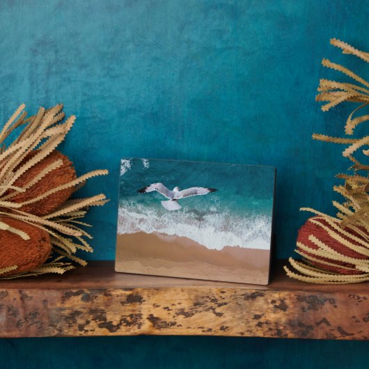 Beach Scene Art Decor Plaque Fotoplaat (Zijkant)