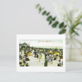 Beach Scene, Asbury Park, New Jersey Briefkaart (Staand voorkant)