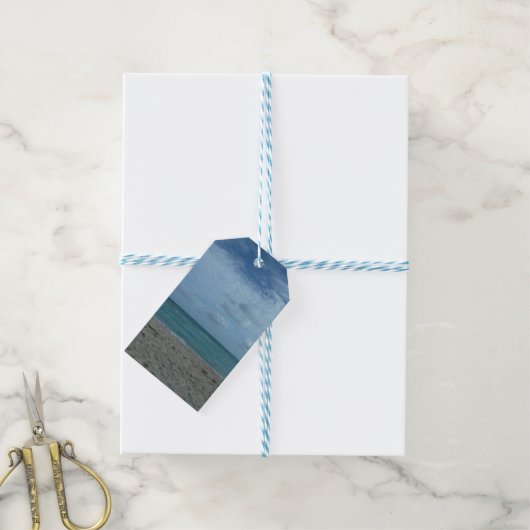 BEACH SCENE CADEAULABEL (Met Touw)