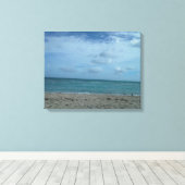 BEACH SCENE CANVAS AFDRUK (Insitu (Houten vloer))