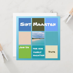Beach Scene Colors of St. Maarten