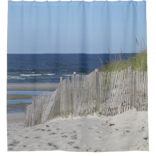 Beach scène douchegordijn (Voorkant)