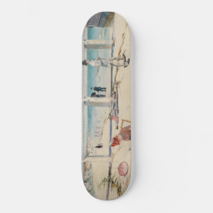 Beach Scene (feestdag bij Mentone) (Australische k Persoonlijk Skateboard