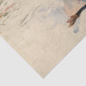 Beach Scene (feestdag bij Mentone) (Australische k Tissuepapier (Detail)