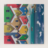  Beach Scene Holiday Jigzaag Puzzle Legpuzzel (Horizontaal)