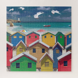  Beach Scene Holiday Jigzaag Puzzle Legpuzzel