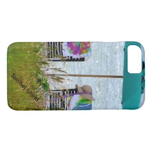 Beach scene iPhone 7 hoesje (Achterkant (Horizontaal))