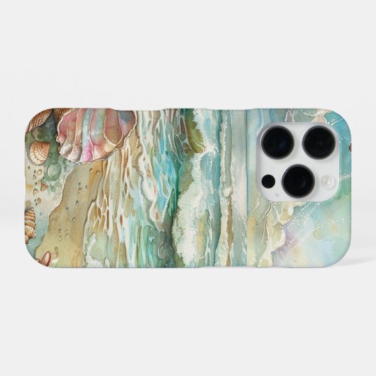 Beach Scene iPhone Hoesje (Achterkant horizontaal)