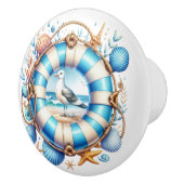 Beach Scene Keramische Knop (Rechts)