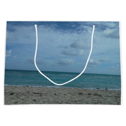 BEACH SCENE LARGE CADEAUTASJE (Voorkant)