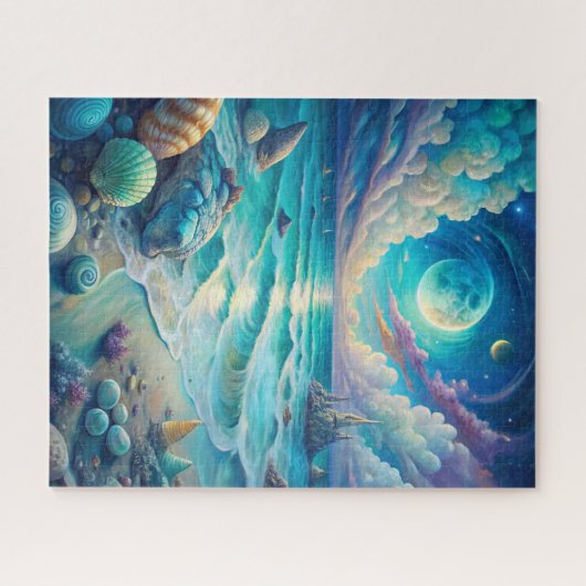 Beach Scene Legpuzzel (Horizontaal)