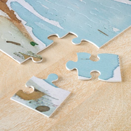Beach Scene Legpuzzel (Zijkant)
