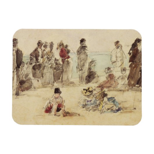 Beach Scene Magneet (Horizontaal)
