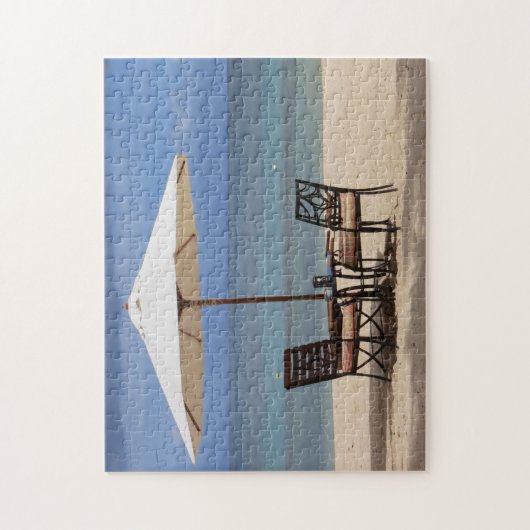 Beach Scene Mauritius. Legpuzzel (Verticaal)