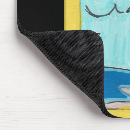 Beach Scene Mousepad Muismat (Hoek)