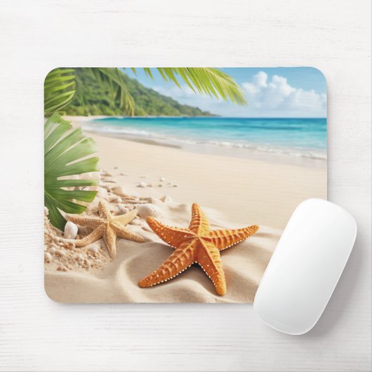Beach Scene Muismat (Met muis)