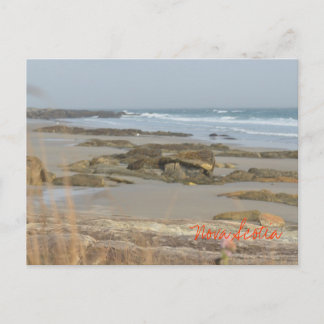Beach Scene Nova Scotia Rissers Southshore Briefkaart