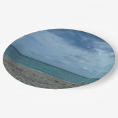 BEACH SCENE PAPIEREN BORDJE (Gekanteld)