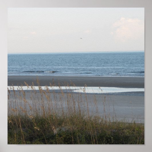 Beach Scene Poster (Voorkant)