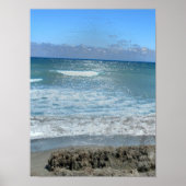 Beach Scene Poster (Voorkant)