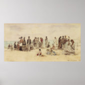 Beach Scene Poster (Voorkant)