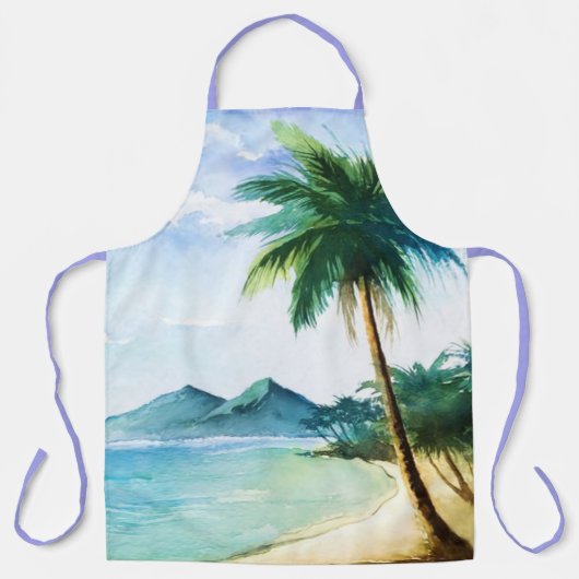 Beach Scene Schort (Voorkant)