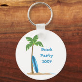 Beach Scene Sleutelhanger (Voorkant)