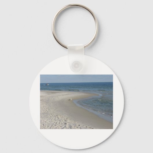 Beach Scene Sleutelhanger (Voorkant)