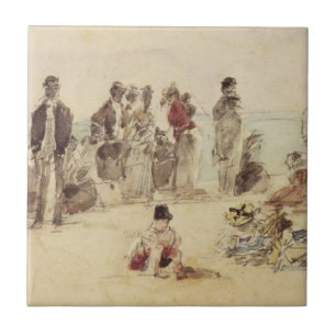 Beach Scene Tegeltje
