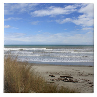 Beach scène tegeltje